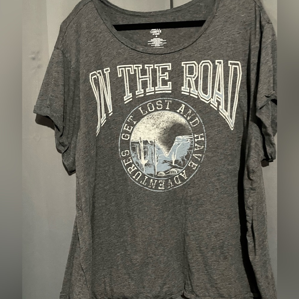 Torrid Happy Camper line tee.